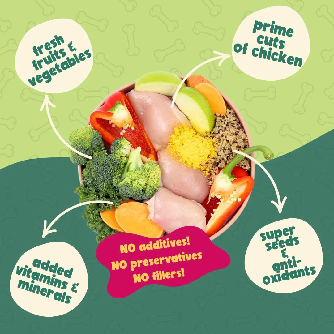 8x Years Adult Variety Pack | Fresh Adult Dog Food 280g - 1.15KG|  Chicken Thigh Mediterranean Casserole  & Turkey Thigh Cranberry Fricassee & Salmon & Pollock Cauliflower   | Pack of 8 |  Hypoallergenic | Natural Wholefoods Grain Free - Image 5