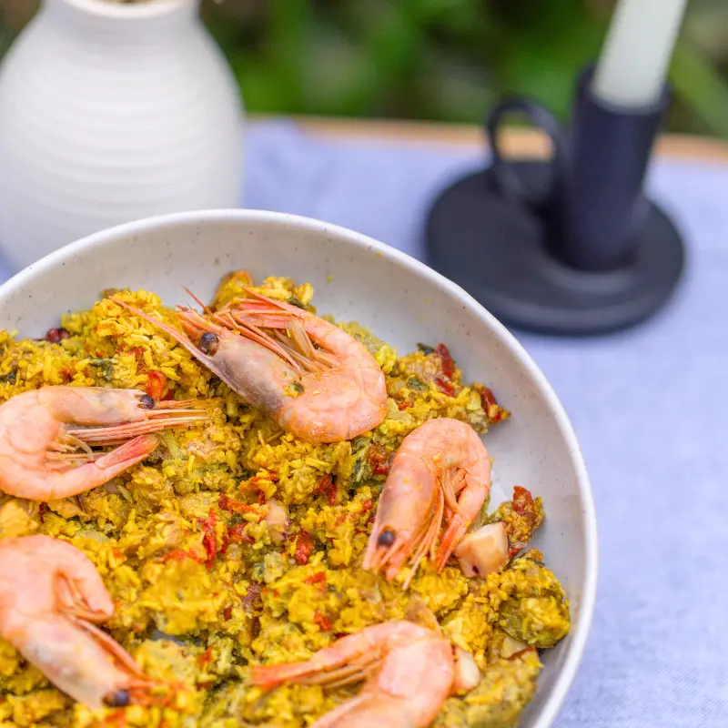 5 x Chef's Collection - King Prawn & Giant Squid Paella - Image 5