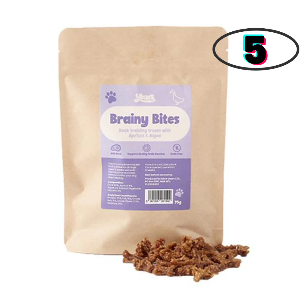 5x Duck Brainy Bites - The Perfect Doggy Training Treat