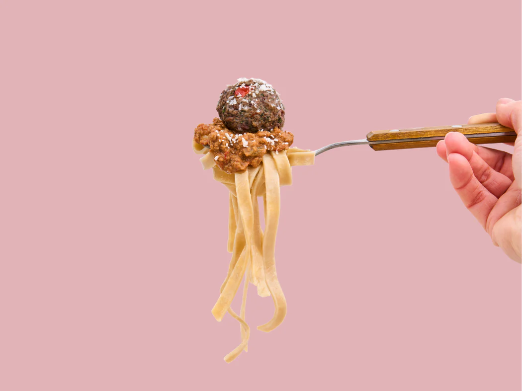 Buffalo Meatballs with Red Pepper & Pork Ragù - Image 6