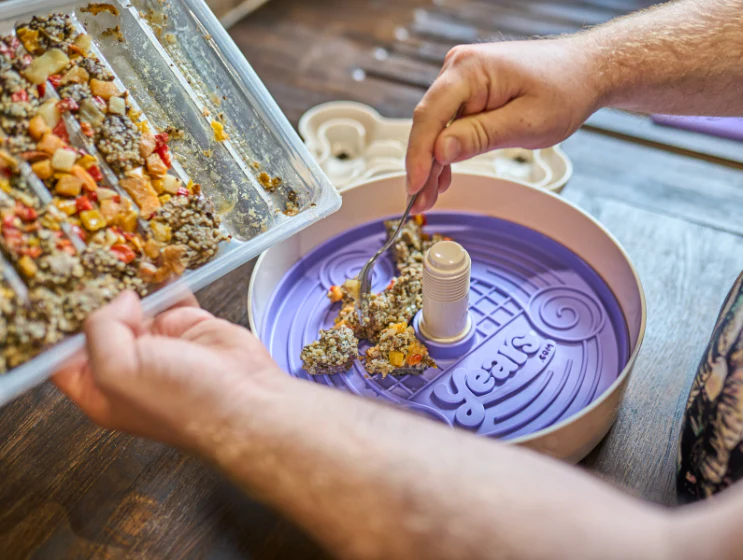 Dinner Spinner Slow Feeding Puzzle Bowl - Image 3