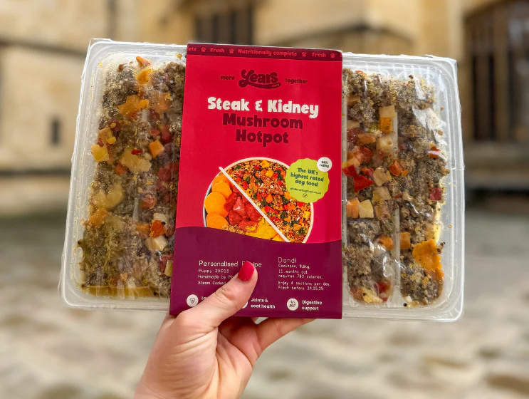 Steak & Kidney Mushroom Hotpot - Single Puppy Meal - Image 3