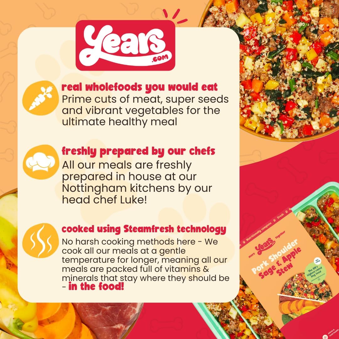 4x Years Adult Variety Pack - Chicken Thigh Mediterranean Casserole & Turkey Thigh Cranberry Fricassee - Image 5